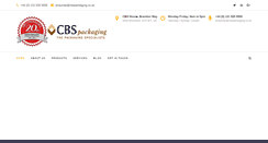Desktop Screenshot of cbspackaging.co.uk